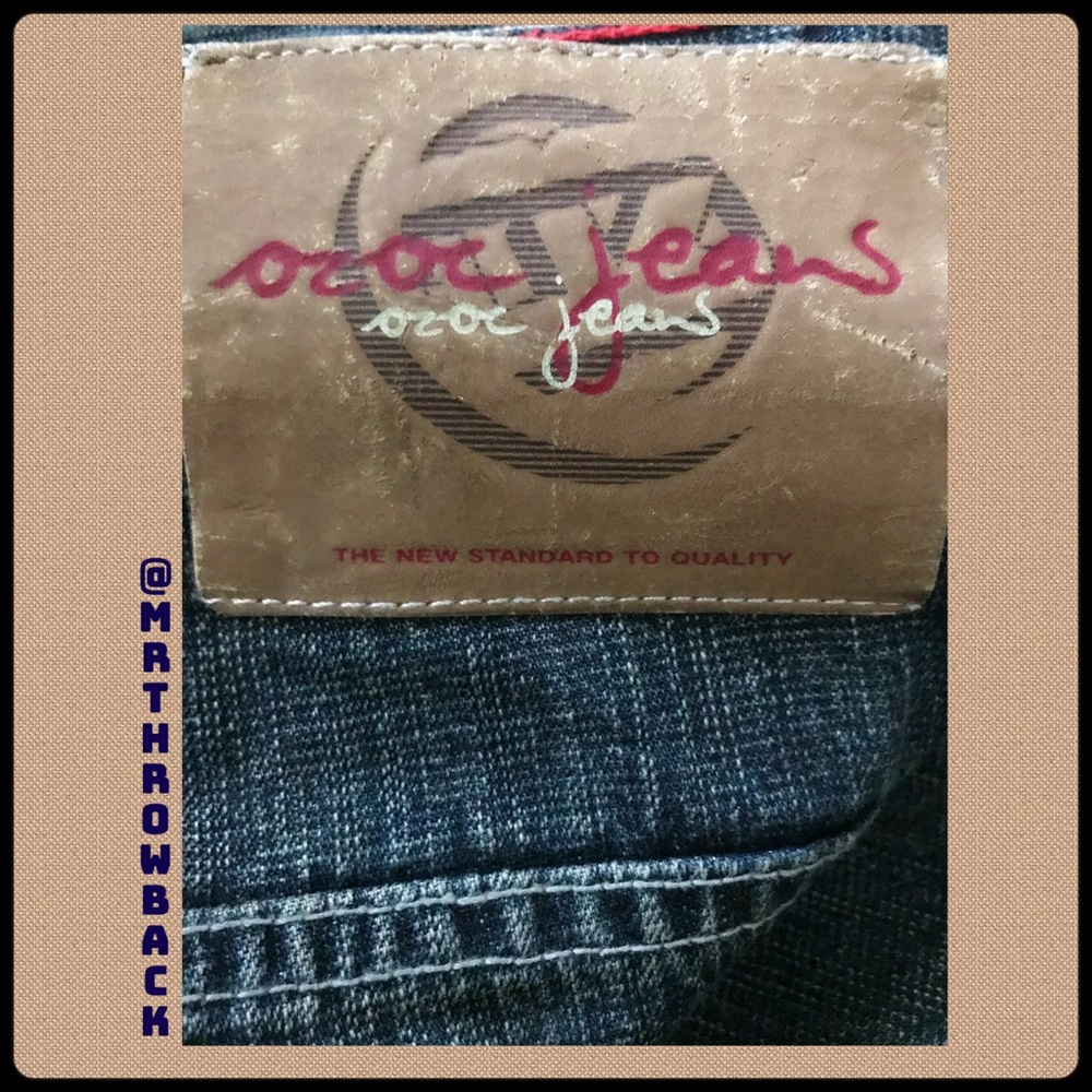 VINTAGE OZOC JEANS waist 38 - Picture 4 of 6